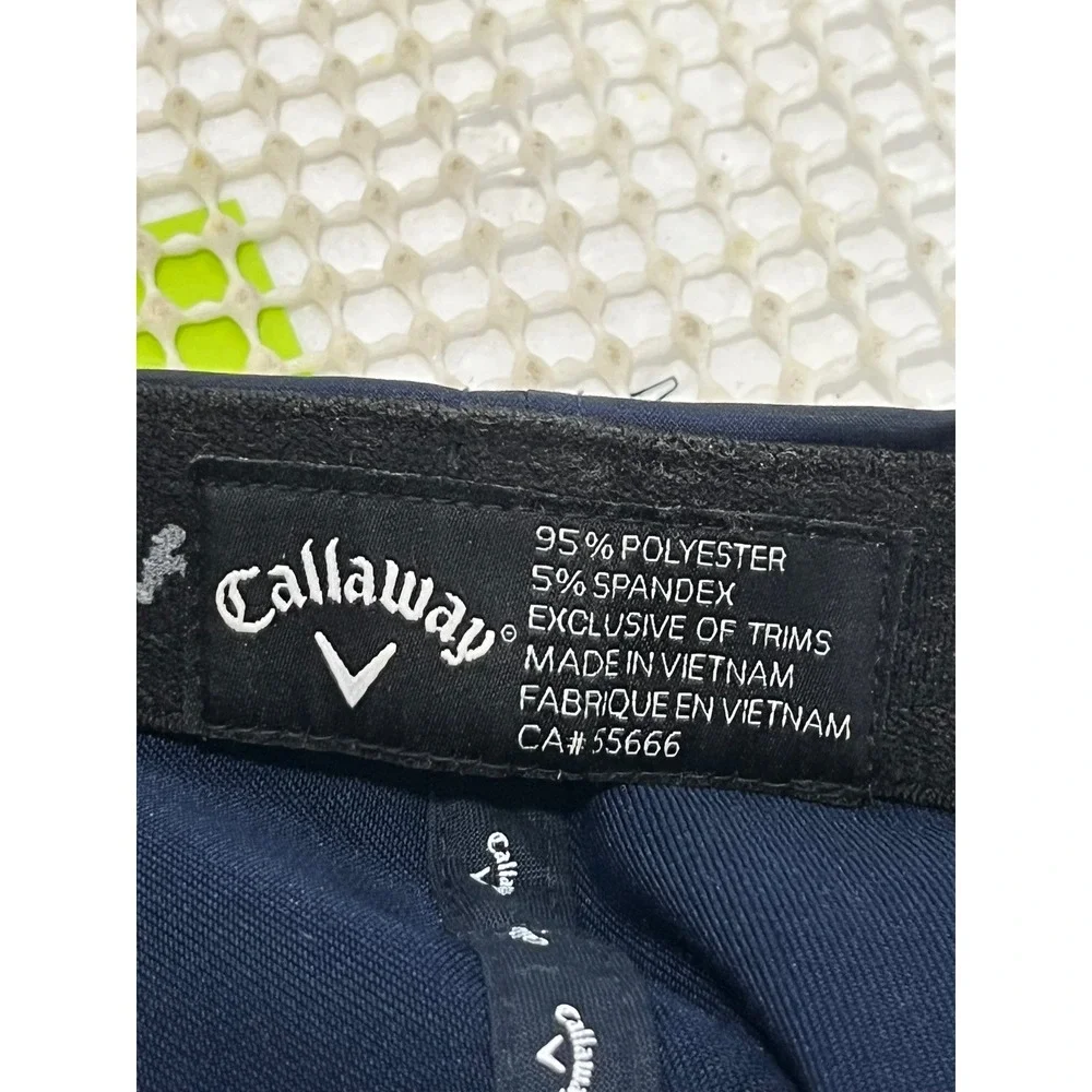 Callaway USA Golf Hat Cap Navy Blue Snapback Flexfit 110 One size